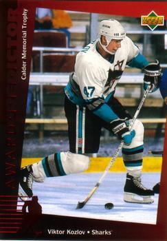 #C3 Viktor Kozlov - San Jose Sharks - 1994-95 Upper Deck - Predictors Canadian Hockey