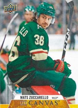 #C41 Mats Zuccarello - Minnesota Wild - 2020-21 Upper Deck Canvas Hockey