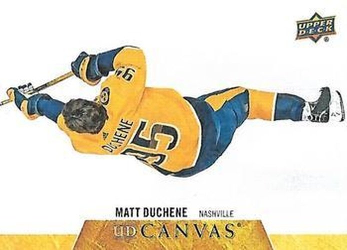 #C48 Matt Duchene - Nashville Predators - 2020-21 Upper Deck Canvas Hockey