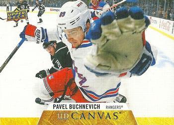 #C55 Pavel Buchnevich - New York Rangers - 2020-21 Upper Deck Canvas Hockey