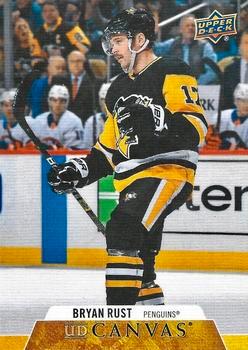 #C65 Bryan Rust - Pittsburgh Penguins - 2020-21 Upper Deck Canvas Hockey