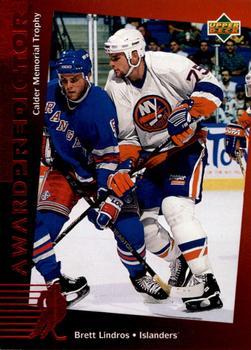 #C7 Brett Lindros - New York Islanders - 1994-95 Upper Deck - Predictors Canadian Hockey