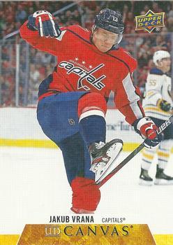 #C86 Jakub Vrana - Washington Capitals - 2020-21 Upper Deck Canvas Hockey