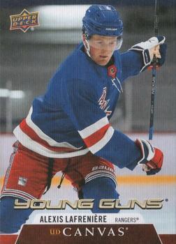 #C91 Alexis Lafreniere - New York Rangers - 2020-21 Upper Deck Canvas Hockey