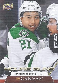 #C92 Jason Robertson - Dallas Stars - 2020-21 Upper Deck Canvas Hockey
