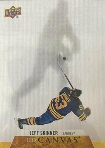 #C9 Jeff Skinner - Buffalo Sabres - 2020-21 Upper Deck Canvas Hockey