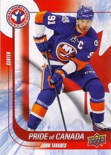 #CAN1 John Tavares - New York Islanders - 2016 Upper Deck National Hockey Card Day Canada Hockey