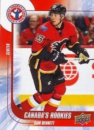 #CAN7 Sam Bennett - Calgary Flames - 2016 Upper Deck National Hockey Card Day Canada Hockey