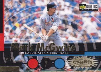 #CG10a Mark McGwire - St. Louis Cardinals - 1998 Collector's Choice - You Crash the Game Baseball
