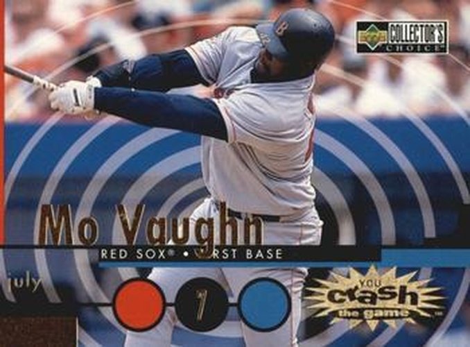 #CG19a Mo Vaughn - Boston Red Sox - 1998 Collector's Choice - You Crash the Game Baseball