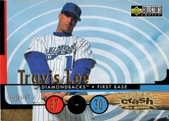 #CG2b Travis Lee - Arizona Diamondbacks - 1998 Collector's Choice - You Crash the Game Baseball