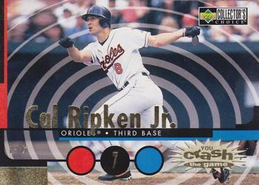#CG5b Cal Ripken Jr. - Baltimore Orioles - 1998 Collector's Choice - You Crash the Game Baseball