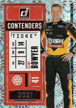 #CON15 Clint Bowyer - Stewart-Haas Racing - 2021 Donruss - Contenders Racing