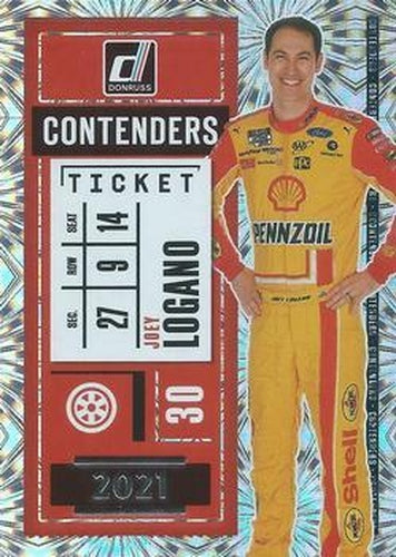 #CON4 Joey Logano - Team Penske - 2021 Donruss - Contenders Racing