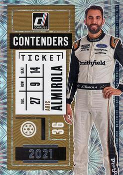 #CON5 Aric Almirola - Stewart-Haas Racing - 2021 Donruss - Contenders Racing