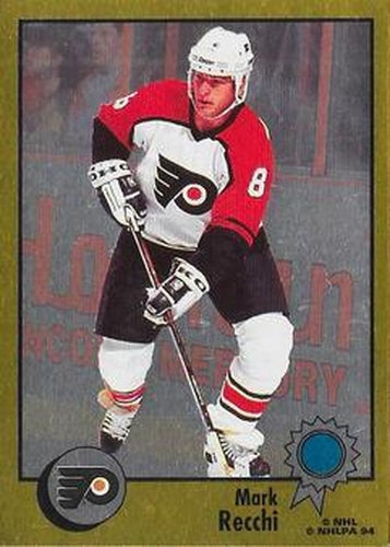 #269 Mark Recchi - Philadelphia Flyers - 1994-95 Panini Hockey Stickers