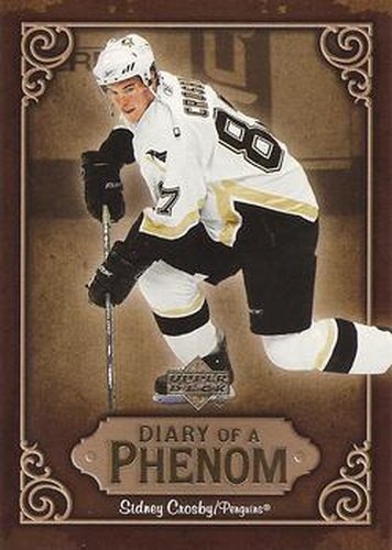 #DP14 Sidney Crosby - Pittsburgh Penguins - 2005-06 Upper Deck - Diary of a Phenom Hockey