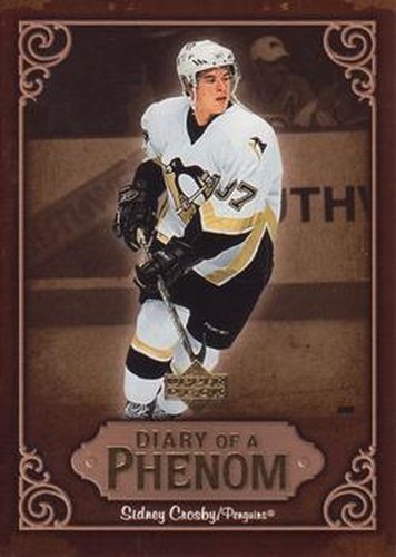 #DP15 Sidney Crosby - Pittsburgh Penguins - 2005-06 Upper Deck - Diary of a Phenom Hockey