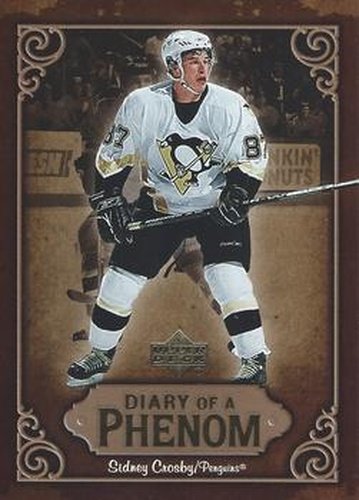 #DP17 Sidney Crosby - Pittsburgh Penguins - 2005-06 Upper Deck - Diary of a Phenom Hockey