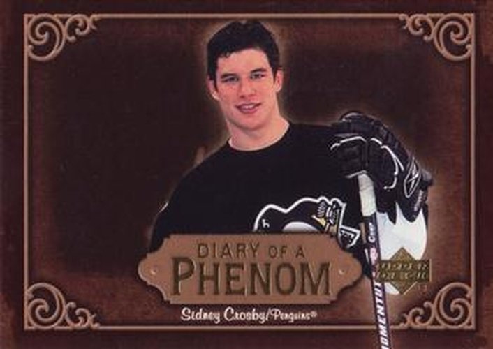 #DP18 Sidney Crosby - Pittsburgh Penguins - 2005-06 Upper Deck - Diary of a Phenom Hockey