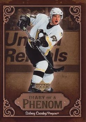 #DP20 Sidney Crosby - Pittsburgh Penguins - 2005-06 Upper Deck - Diary of a Phenom Hockey