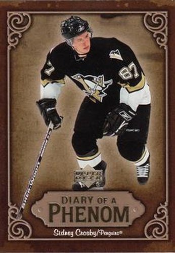 #DP21 Sidney Crosby - Pittsburgh Penguins - 2005-06 Upper Deck - Diary of a Phenom Hockey