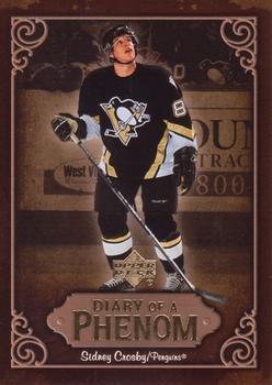 #DP22 Sidney Crosby - Pittsburgh Penguins - 2005-06 Upper Deck - Diary of a Phenom Hockey