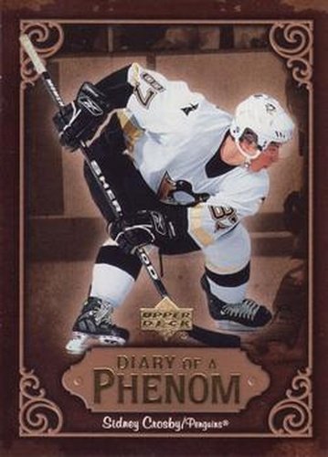 #DP26 Sidney Crosby - Pittsburgh Penguins - 2005-06 Upper Deck - Diary of a Phenom Hockey