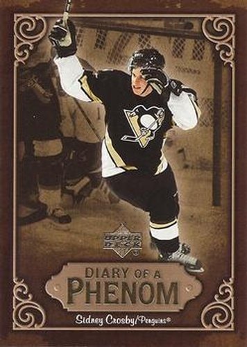 #DP29 Sidney Crosby - Pittsburgh Penguins - 2005-06 Upper Deck - Diary of a Phenom Hockey