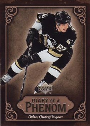 #DP30 Sidney Crosby - Pittsburgh Penguins - 2005-06 Upper Deck - Diary of a Phenom Hockey
