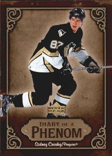 #DP4 Sidney Crosby - Pittsburgh Penguins - 2005-06 Upper Deck - Diary of a Phenom Hockey