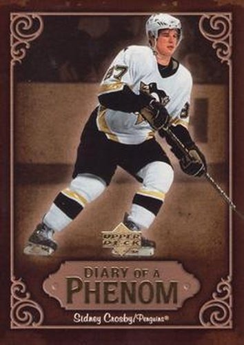 #DP6 Sidney Crosby - Pittsburgh Penguins - 2005-06 Upper Deck - Diary of a Phenom Hockey