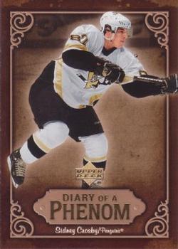 #DP7 Sidney Crosby - Pittsburgh Penguins - 2005-06 Upper Deck - Diary of a Phenom Hockey
