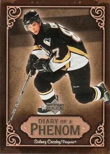 #DP8 Sidney Crosby - Pittsburgh Penguins - 2005-06 Upper Deck - Diary of a Phenom Hockey