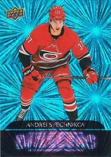 #DZ-10 Andrei Svechnikov - Carolina Hurricanes - 2020-21 Upper Deck - Dazzlers Hockey