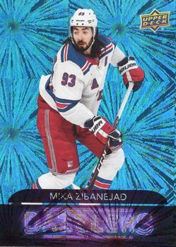 #DZ-130 Mika Zibanejad - New York Rangers - 2020-21 Upper Deck - Dazzlers Hockey