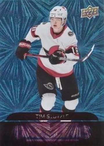 #DZ-131 Tim Stutzle - Ottawa Senators - 2020-21 Upper Deck - Dazzlers Hockey
