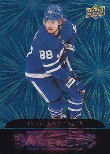 #DZ-142 William Nylander - Toronto Maple Leafs - 2020-21 Upper Deck - Dazzlers Hockey