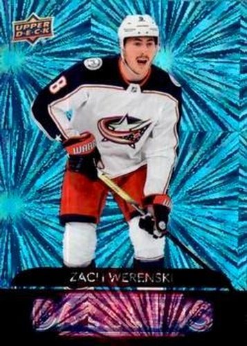 #DZ-14 Zach Werenski - Columbus Blue Jackets - 2020-21 Upper Deck - Dazzlers Hockey