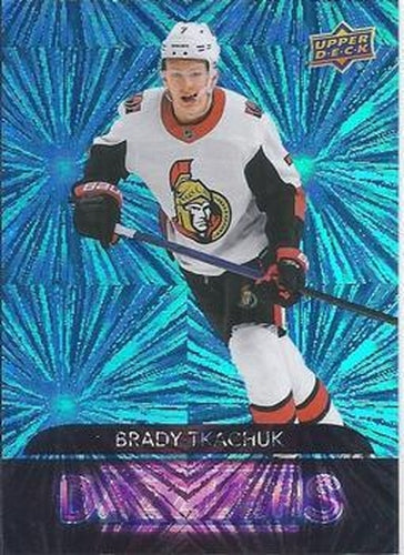 #DZ-31 Brady Tkachuk - Ottawa Senators - 2020-21 Upper Deck - Dazzlers Hockey