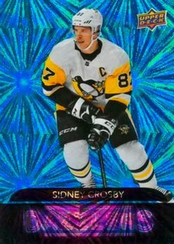 #DZ-33 Sidney Crosby - Pittsburgh Penguins - 2020-21 Upper Deck - Dazzlers Hockey