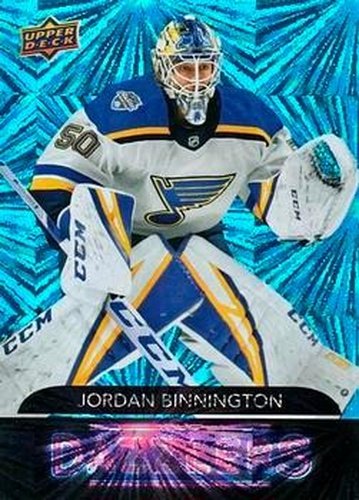 #DZ-36 Jordan Binnington - St. Louis Blues - 2020-21 Upper Deck - Dazzlers Hockey