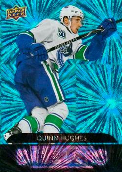 #DZ-44 Quinn Hughes - Vancouver Canucks - 2020-21 Upper Deck - Dazzlers Hockey