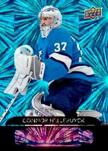 #DZ-49 Connor Hellebuyck - Winnipeg Jets - 2020-21 Upper Deck - Dazzlers Hockey