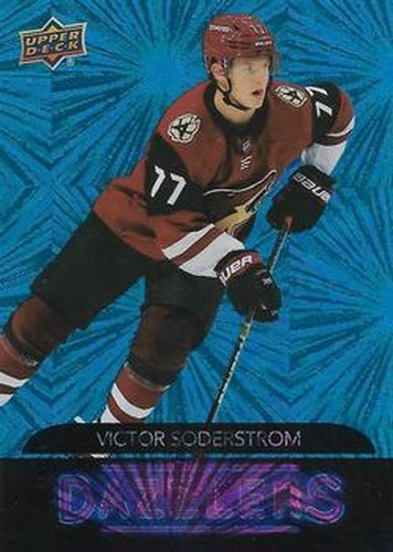 #DZ-53 Victor Soderstrom - Arizona Coyotes - 2020-21 Upper Deck - Dazzlers Hockey
