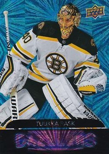 #DZ-55 Tuukka Rask - Boston Bruins - 2020-21 Upper Deck - Dazzlers Hockey