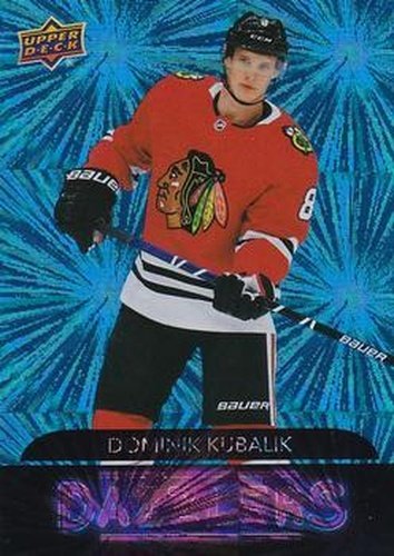 #DZ-59 Dominik Kubalik - Chicago Blackhawks - 2020-21 Upper Deck - Dazzlers Hockey