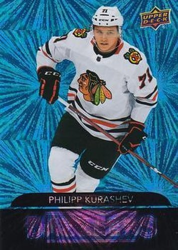 #DZ-60 Philipp Kurashev - Chicago Blackhawks - 2020-21 Upper Deck - Dazzlers Hockey