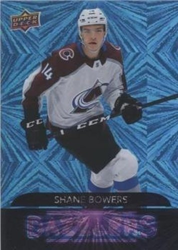 #DZ-62 Shane Bowers - Colorado Avalanche - 2020-21 Upper Deck - Dazzlers Hockey
