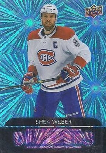 #DZ-74 Shea Weber - Montreal Canadiens - 2020-21 Upper Deck - Dazzlers Hockey
